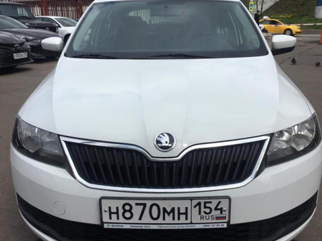 Автомобиль SKODA Rapid 2018г. 5-местный