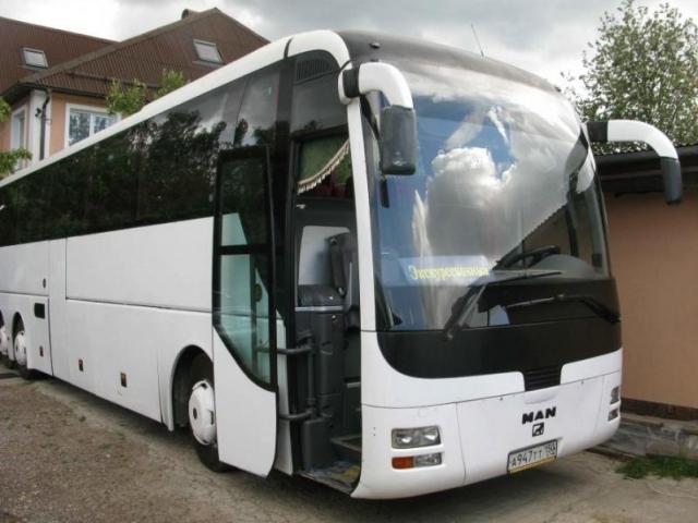 Автобус MAN LION'S COACH white 2003г. 50-местный