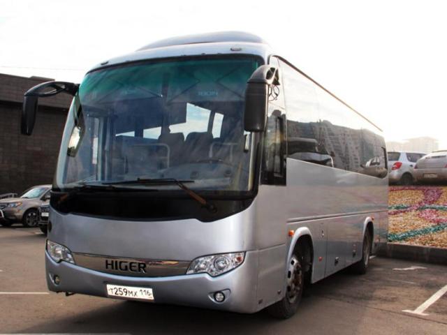 Автобус HIGER 2008г. 35-местный