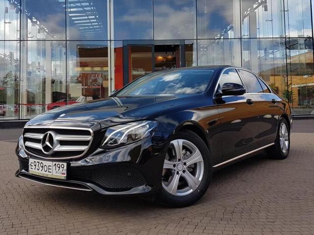 Автомобиль MERCEDES-BENZ E class W 213 2016г. 3-местный