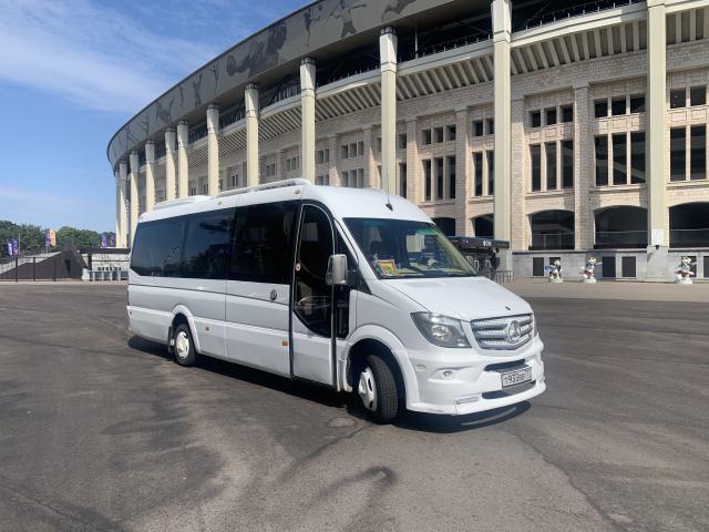 Аренда микроавтобуса Mercedes Sprinter на 23 места Lux