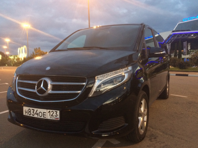 Минивэн MERCEDES-BENZ V-Class 2014г. 7-местный