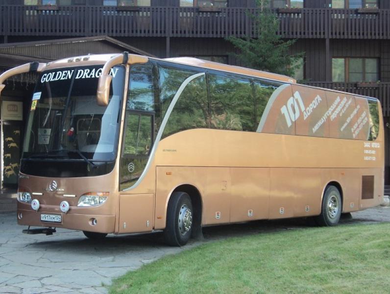 Автобус Golden Dragon XML6957 на свадьбу